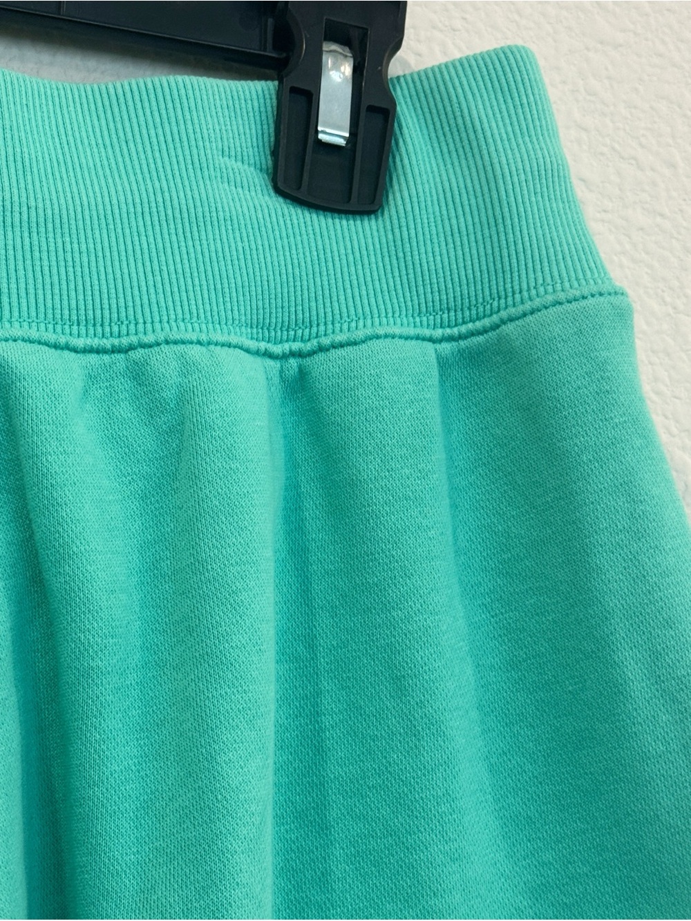 Nike Teal Green Drawstring Fleece Joggers - Picture 9 of 9